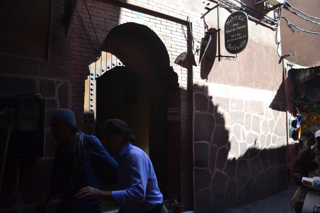 Riad Hotel Belleville Marrakech Marrakesh Bagian luar foto